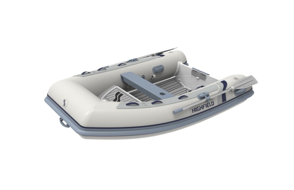 HIghfield Classic CL260 For Sale in UK Hypalon PVC Aluminium Tender Black White Light Grey Dark Grey Black