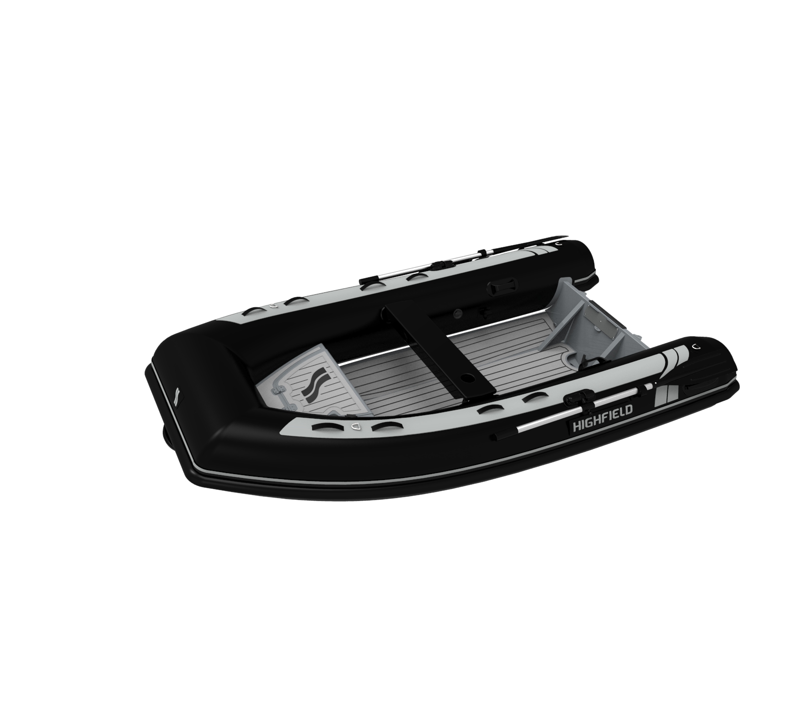HIghfield Classic CL310 For Sale in UK Hypalon PVC Aluminium Tender Black White Light Grey Dark Grey Black