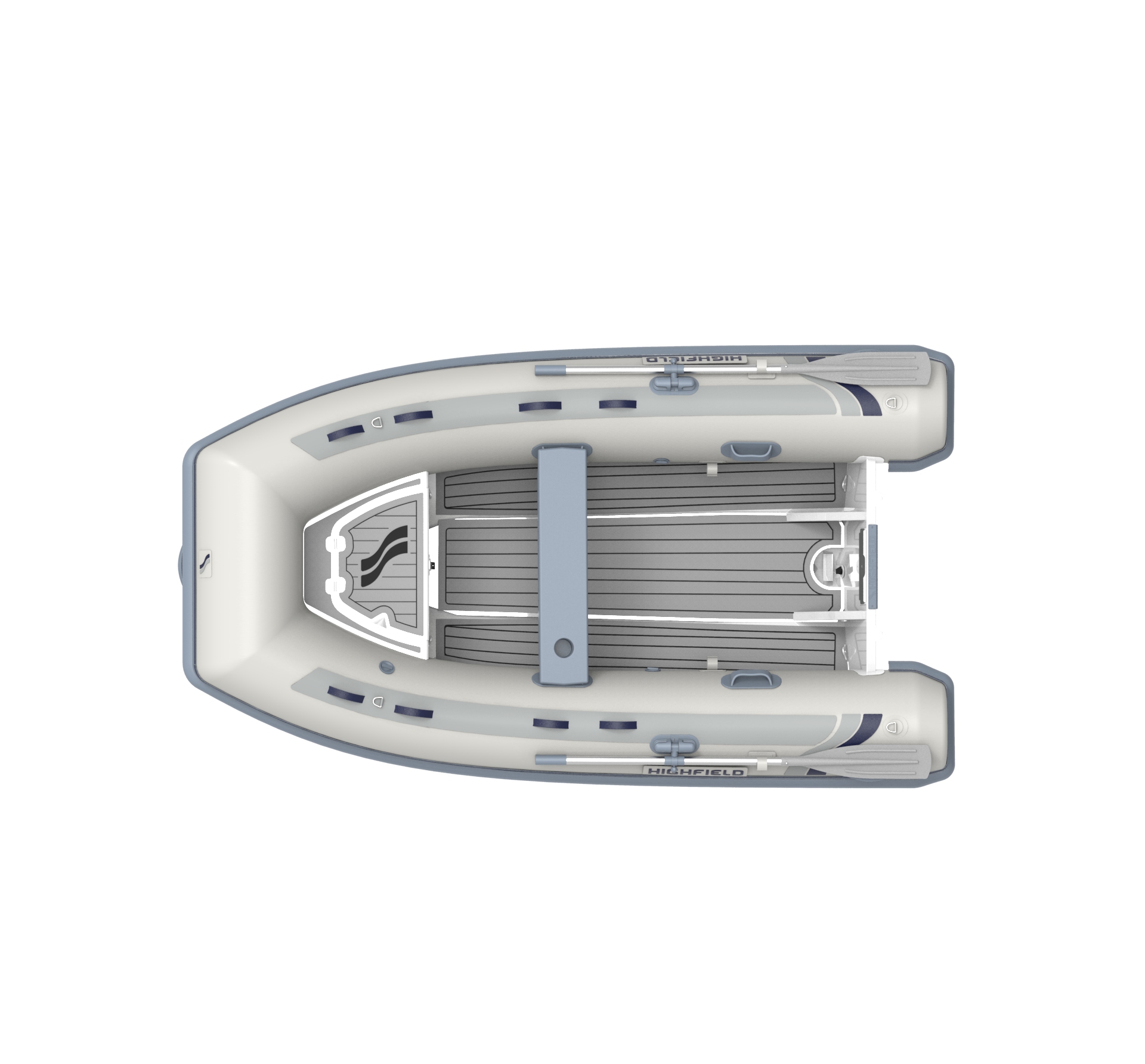 HIghfield Classic CL310 For Sale in UK Hypalon PVC Aluminium Tender Black White Light Grey Dark Grey Black