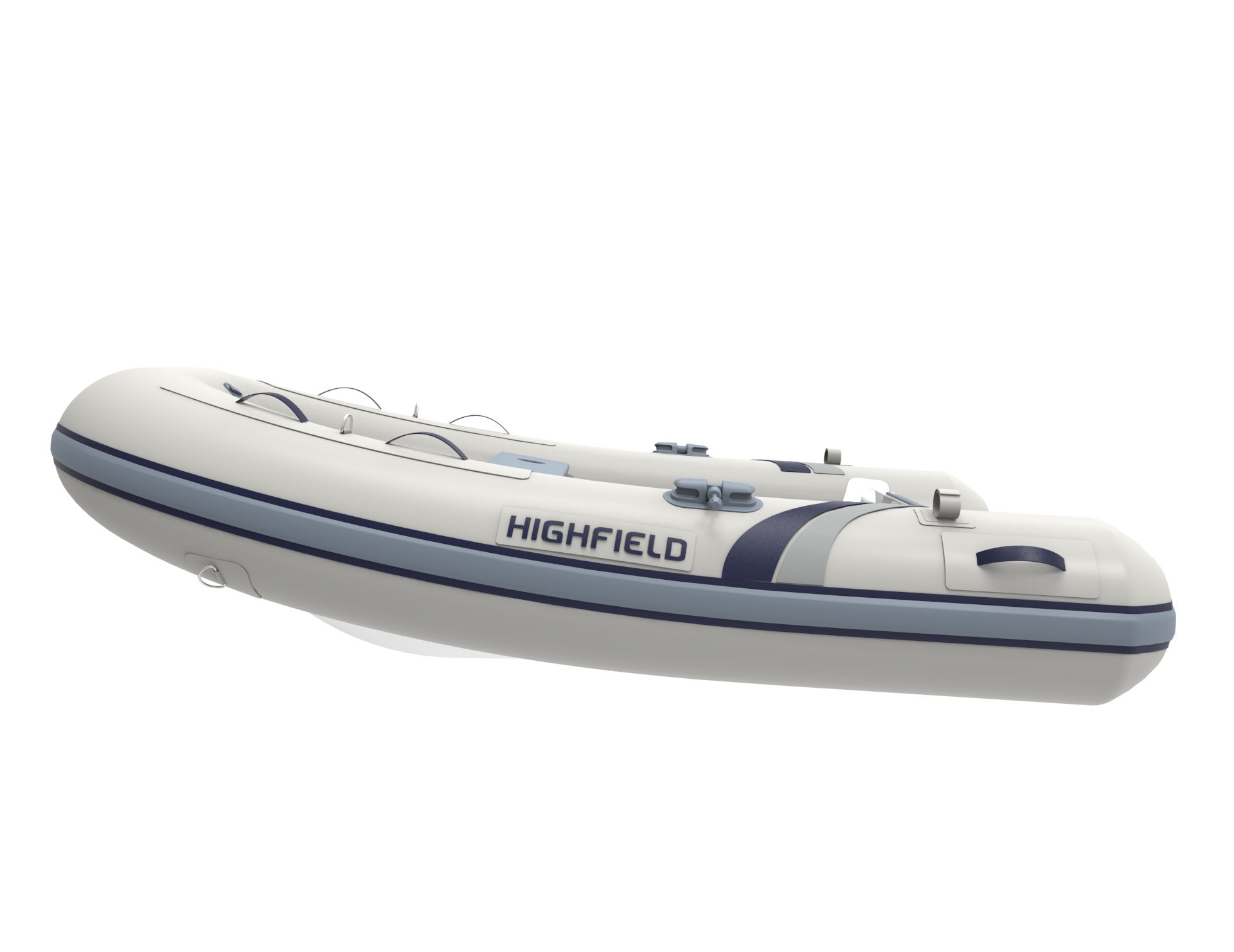 HIghfield Ultralite UL260 For Sale in UK Hypalon PVC Aluminium Tender Black White Light Grey Dark Grey Black