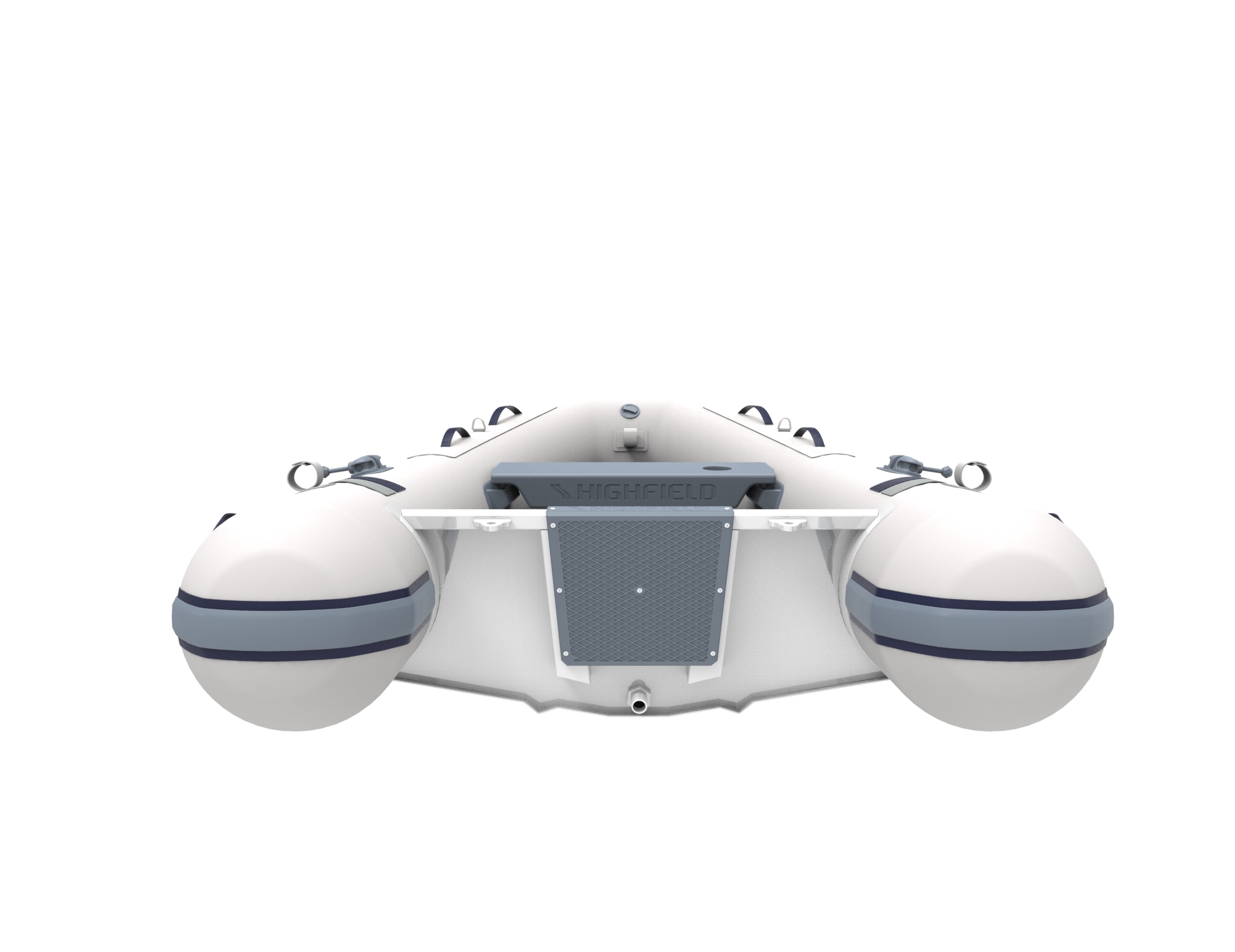 HIghfield Ultralite UL260 For Sale in UK Hypalon PVC Aluminium Tender Black White Light Grey Dark Grey Black