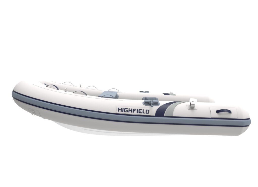 HIghfield Ultralite UL290 For Sale in UK Hypalon PVC Aluminium Tender Black White Light Grey Dark Grey Black